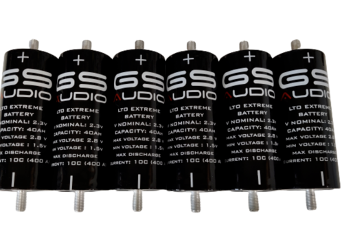 6 CELLULE LTO GS AUDIO - 2.3V / 40Ah