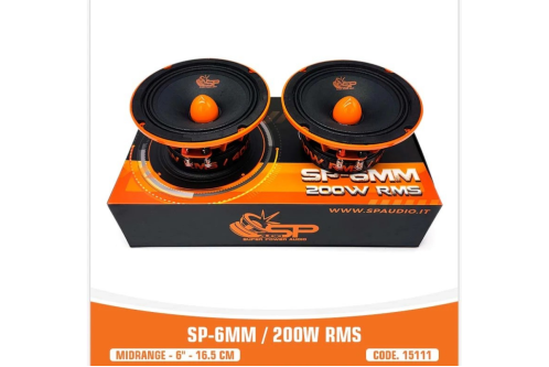 SPAudio SP-6MM (Paire de 16.5 cm, 200 WRMS, 98.1 dB)