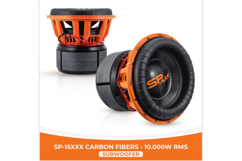 SPAudio SP-15XXX CARBON FIBERS 15"/ 38CM, 10000 WATT RMS, Double 2 Ohms