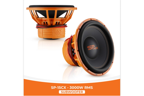 SP 15CX SUBWOOFER 15"/38CM 3000WATT RMS