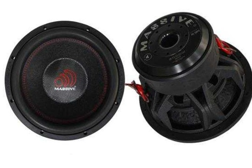 Massive Audio SUMMO XL124 (30 cm, 1500 WRMS, Double 4 Ohms, 93,6 dB)