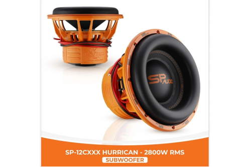 SPAudio SP-12CXXX 12"/ 30CM, 2800 WATT RMS, Double 2 Ohms