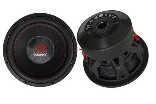 Massive Audio HIPPO XL 122 (30 cm, 2000 WRMS, Double 2 Ohms, 95.9 dB)