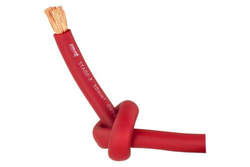 4 Connect 50 mm² OFC rouge Ultra flexible 100% cuivre